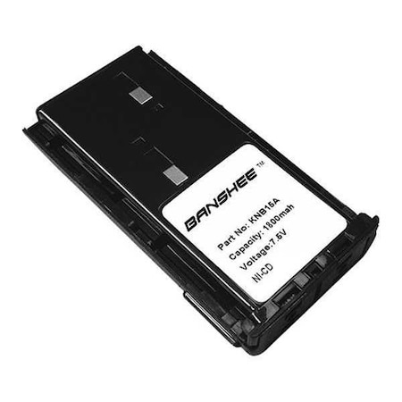 Banshee Battery Pack, Fits Brand Kenwood, 7.4V QKB-15-1800