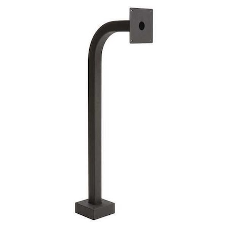 Pedestal Pro Gooseneck Pedestal, 36"H, Powder Coat 36-APD-BLK