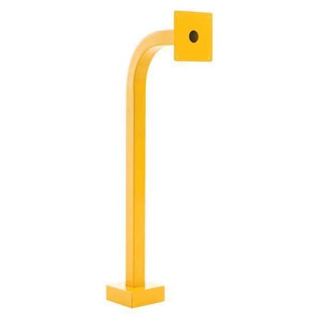 Pedestal Pro Curb Height Pedestal, 36"H, Yellow 36-APD-YEL