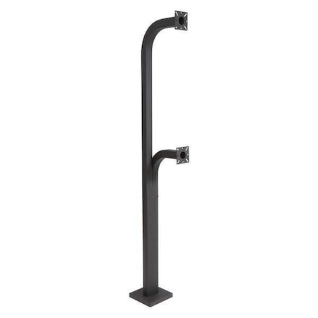 Pedestal Pro Dual Head Truck Pedestal, 72"H, 45 lb. 72-9C-D