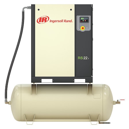 Ingersoll-Rand Rotary Screw Air Compressor, 30 HP, 230VAC, Duty: Continuous RS22I-A115-TAS-230