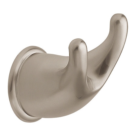 Mason Towel Hook, Zinc, Satin, 2 1/4 in W YB8003SN