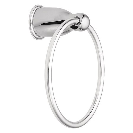 Mason Towel Ring, Aluminum; Zinc, Chrome Plated YB8086CH
