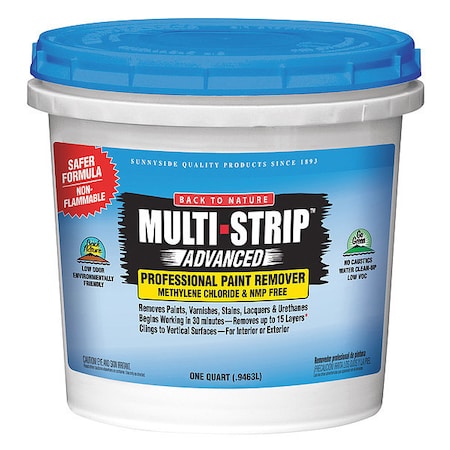 Back To Nature Paint Remover, 1/4 gal., VOC Free 65732A