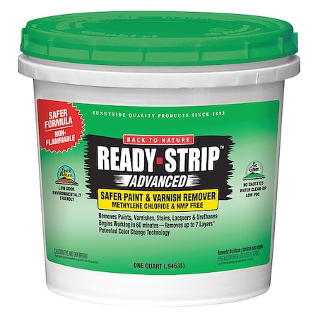 Back To Nature Paint and Varnish Remover, 1/4 gal. 65832A