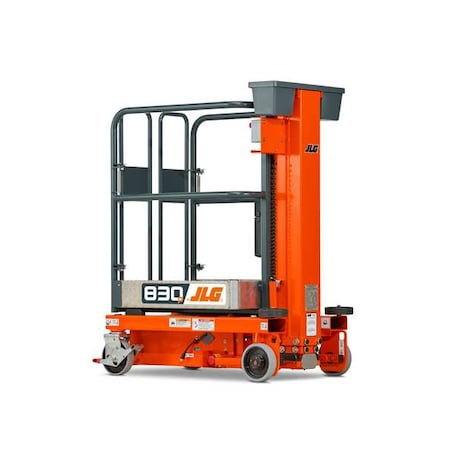 Jlg Personnel Lift, 30 in W, 39 in D, 440 lb Load Capacity 830P