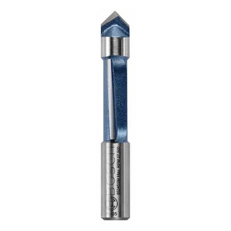 Bosch Straight Router Bit, 3/8 Cutting dia. 85245SMC