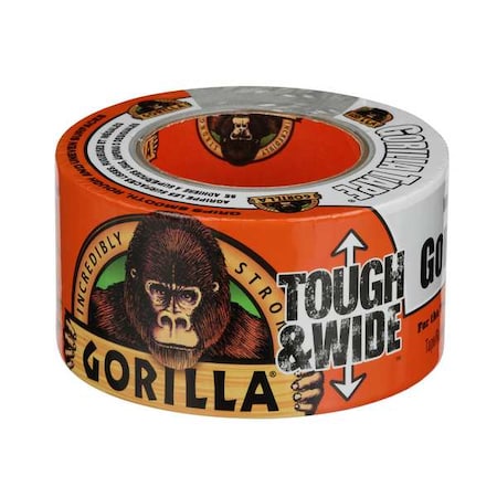 Gorilla Glue Duct Tape, White, 25 yd L, 2-7/8 in W 6025302