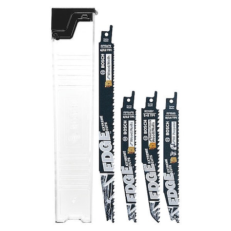 Bosch 6 in Reciprocating Saw Blade Set, BOSCH RSE006