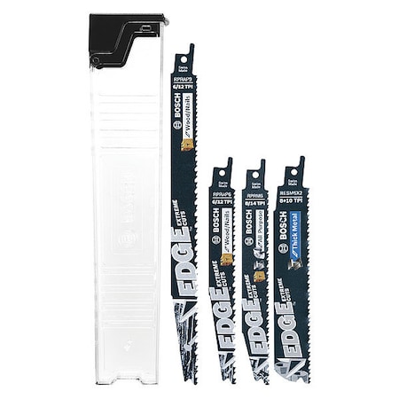 Bosch 6 in L Reciprocating Saw Blade Set, BOSCH RSE009