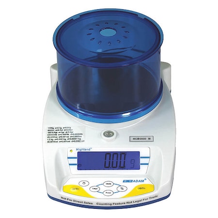Adam Equipment Compact Bench Scale, Digital, 5000g Cap. HCB 5001aM