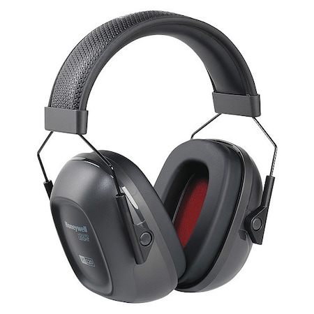 Honeywell Howard Leight VeriShield 100 Series Over-the-Head Earmuffs, Passive Protection, NRR 26 dB, Foam, Black 1035104-VS