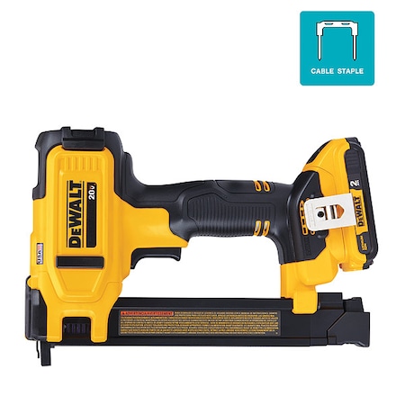 Dewalt 20V MAX* Cordless Cable Stapler Kit DCN701D1