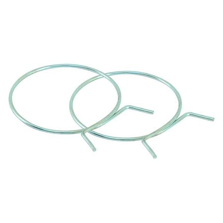 Zoro Select Metal Vent Clamp, For Use with Dryers, PK2 60702