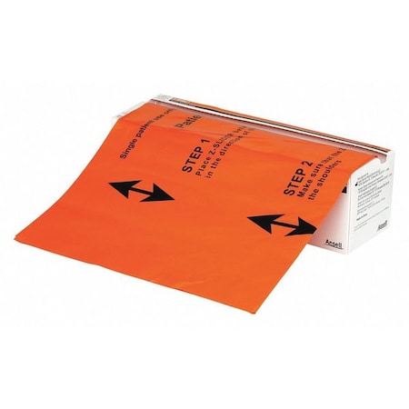 Sandel Transfer Sheet, Orange, 39" L, PK60 2102