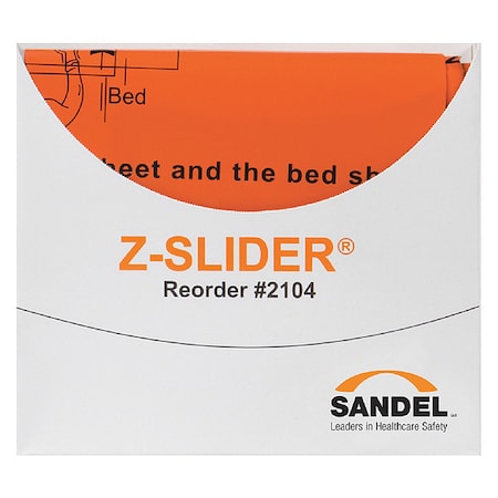 Sandel Transfer Sheet, Orange, 39" L, PK60 2104