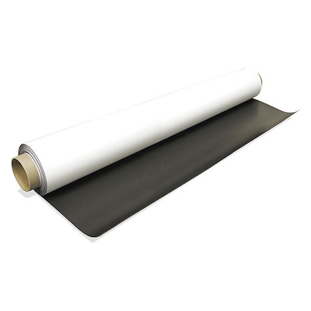 Zoro Select Magnetic Sheet, 25 ft. Lx40"W, 0.03" Thick ZGN3040GW25