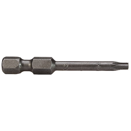 Apex Tool Group Power Bit, SAE, 1/4", Hex Power Drive, PK5 49-TX-20-5PK