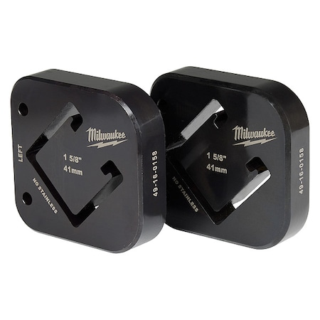 Milwaukee Tool 1-5/8" x 1-5/8" Single Strut Shearing Dies 49-16-0158