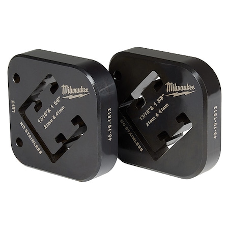 Milwaukee Tool 13/16" & 1-5/8" x 1-5/8" Combination Strut Shearing Dies 49-16-1513