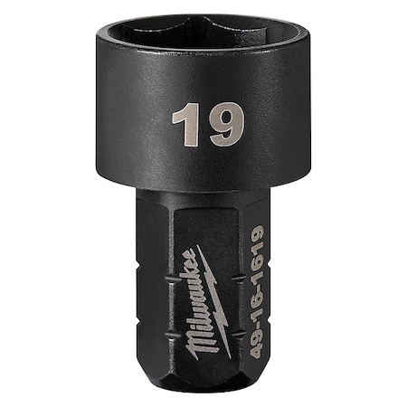 Milwaukee INSIDER Box Ratchet Socket 6 Point 19mm - 49-16-1619