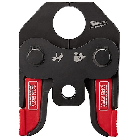 Milwaukee Tool M18 1" PEX Crimp Jaw for M18 Short Throw Press Tool 49-16-2634C