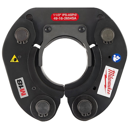 Milwaukee Tool M18 FORCE LOGIC Press Ring, For 1/2 in to 1-1/2 in Stainless Steel Pipe 49-16-2654SA