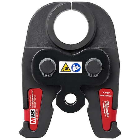 Milwaukee Tool M18 FORCE LOGIC PEX Crimp Jaw, For 1-1/2 in PEX Pipe, 18 V 49-16-2656C