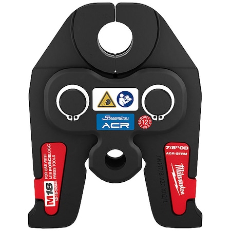 Milwaukee Tool M18 FORCE LOGIC Press Jaw, For 7/8 in Copper (HVAC) Pipe 49-16-2656M