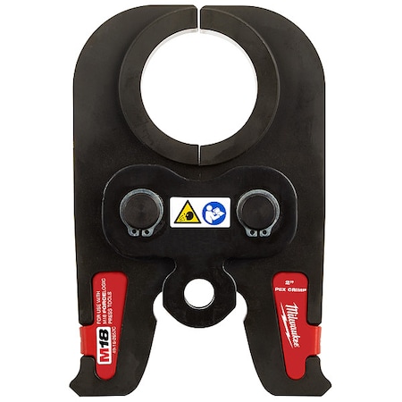 Milwaukee Tool M18 FORCE LOGIC PEX Crimp Jaw, For 2 in PEX Pipe, 18 V 49-16-2657C