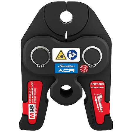 Milwaukee Tool M18 FORCE LOGIC Press Jaw, For 1/2 in Copper (HVAC) Pipe 49-16-2653M