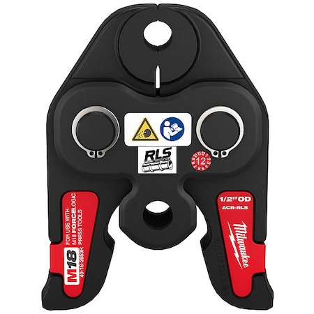 Milwaukee Tool M18 FORCE LOGIC Press Jaw, For 1/2 in Copper (HVAC) Pipe 49-16-2653R