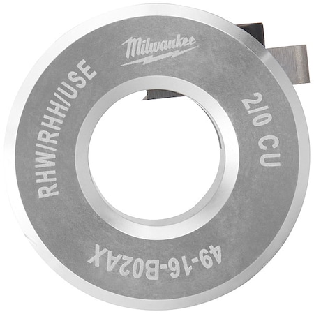 Milwaukee Tool 2/0 AWG Copper & Aluminum RHW / RHH / USE Bushing for M12 and M18 Cable Strippers 49-16-B02AX
