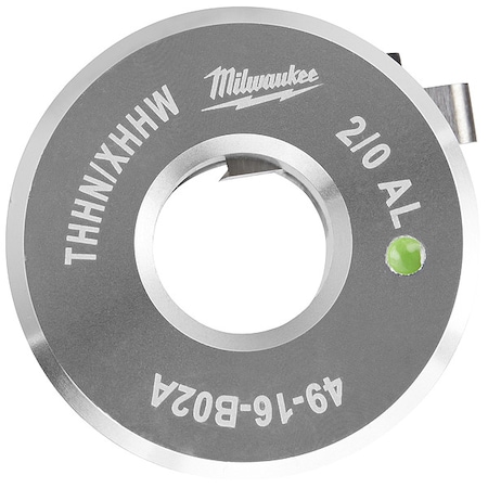 Milwaukee Tool 2/0 AWG Aluminum THHN / XHHW Bushing for M12 and M18 Cable Strippers 49-16-B02A