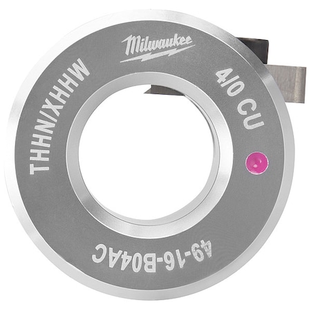 Milwaukee Tool 4/0 AWG Copper THHN / XHHW Bushing for M12 and M18 Cable Strippers 49-16-B04AC