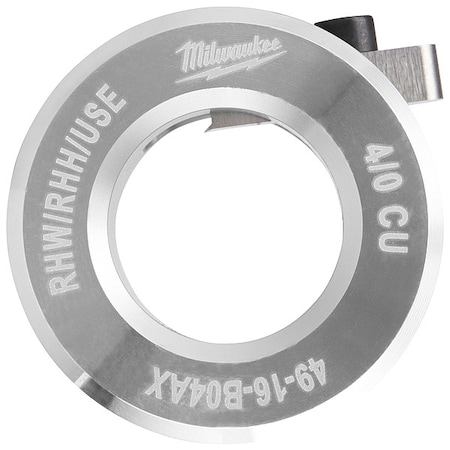 Milwaukee Tool 4/0 AWG Copper & Aluminum RHW / RHH / USE Bushing for M12 and M18 Cable Strippers 49-16-B04AX