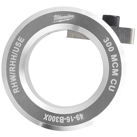 Milwaukee Tool 300 MCM Copper & Aluminum RHW / RHH / USE Bushing for M12 and M18 Cable Strippers 49-16-B300X