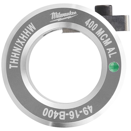 Milwaukee Tool 400 MCM Aluminum THHN / XHHW Bushing for M12 and M18 Cable Strippers 49-16-B400