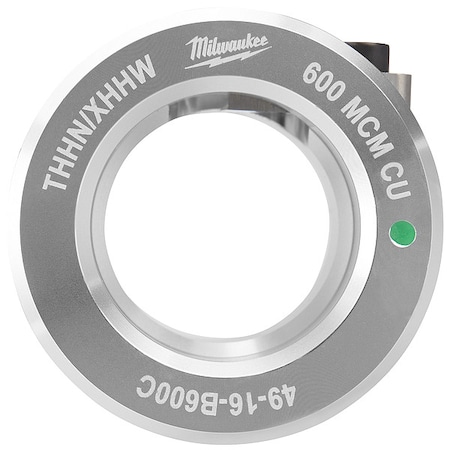 Milwaukee Tool 600 MCM Copper THHN / XHHW Bushing for M12 and M18 Cable Strippers 49-16-B600C