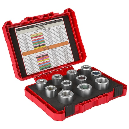 Milwaukee Tool 1/0 AWG - 750 MCM Copper THHN / XHHW Bushing Kit for M12 and M18 Cable Strippers 49-16-BKITC