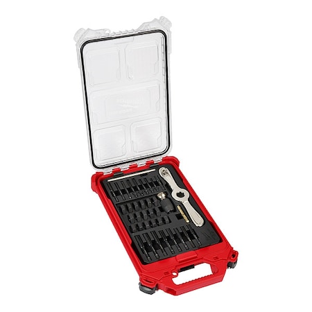 Milwaukee Tool 38PC Metric Tap & Die PACKOUT Set w/ Hex-LOK 2-in-1 Handle 49-22-5603