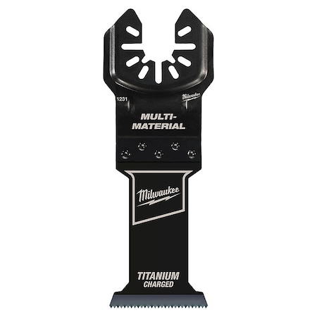 Milwaukee Tool OPEN-LOK 1-3/8" TITANIUM CHARGED Bi-Metal Multi-Material Multi-Tool Blades (25 PK) 49-25-1238