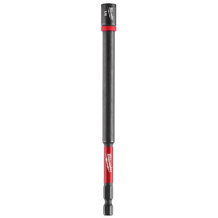 Milwaukee Tool 1/4 in. x 6 in. SHOCKWAVE Impact Duty Magnetic Nut Driver (1 pk) 49-66-4582