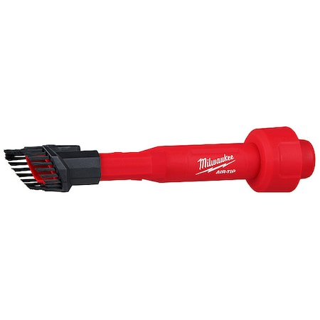 Milwaukee Tool AIR-TIP 2-in-1 Utility Brush Tool Attachment for Wet/Dry Vacuums 49-90-2028