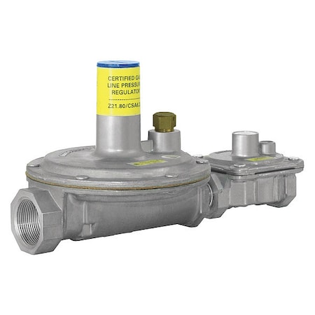Maxitrol Gas Pressure Regulator, Natural Gas, -40 Degrees  to 205 Degrees F 325-5L48-66-NG01