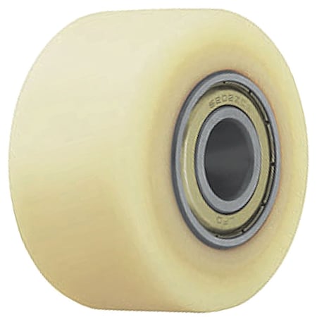 Zoro Select Caster Wheel, 3 1/8"dia, 2,200 lb, White GSPO 80/20K