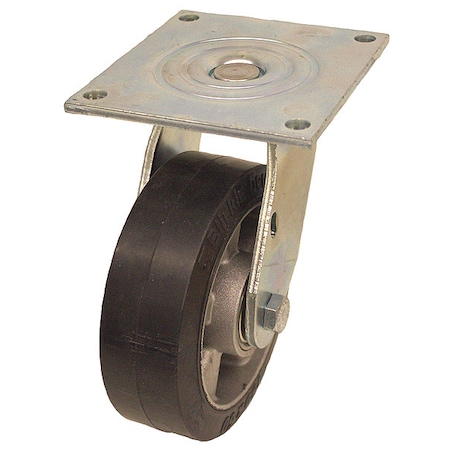 Zoro Select Plate Caster, 550 lb. Load Rating P21S-ALEV 127K-15