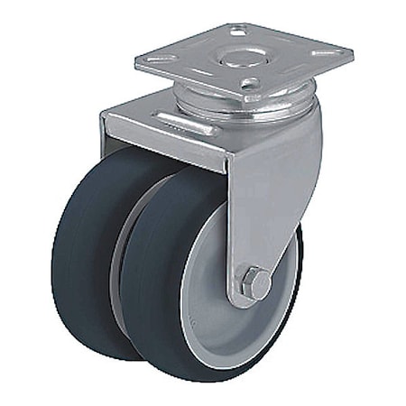 Zoro Select Plate Caster, 220 lb. Load Rating LDA-PATH 75G