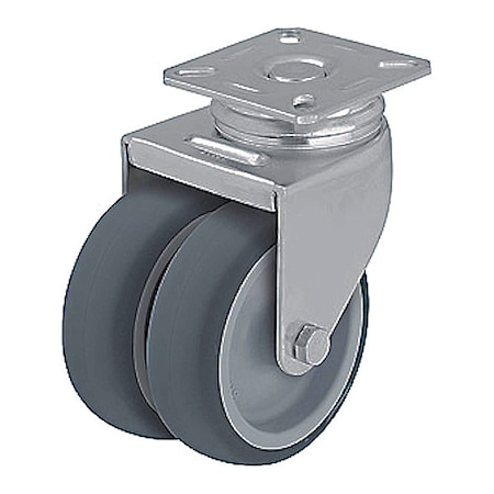 Zoro Select Plate Caster, 220 lb. Load Rating LDA-TPA 75G