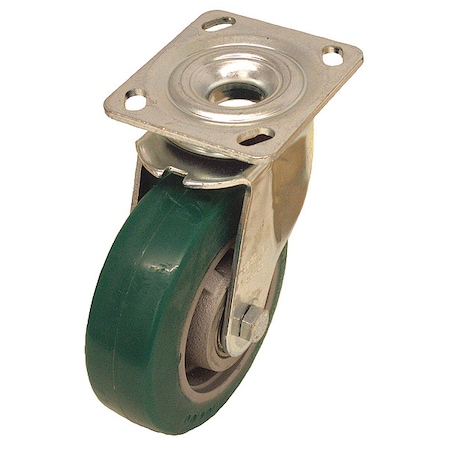 Zoro Select Plate Caster, 1210 lb. Load Rating LEH-GST 150K-14